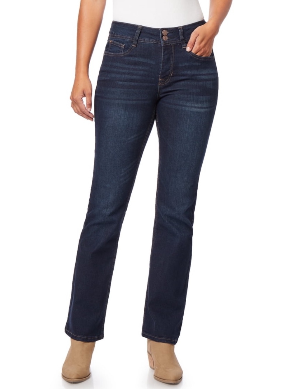 New Angels Forever Young Curvy Bootcut Jeans
